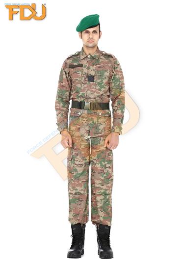 Soldier Camouflage Suit